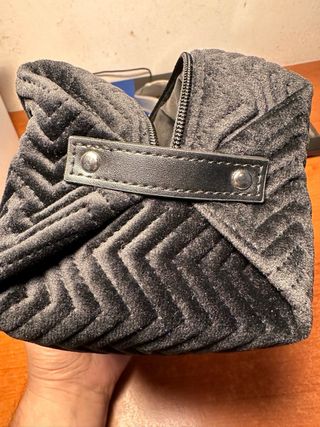 Pochette porta profumi Bulgari nera