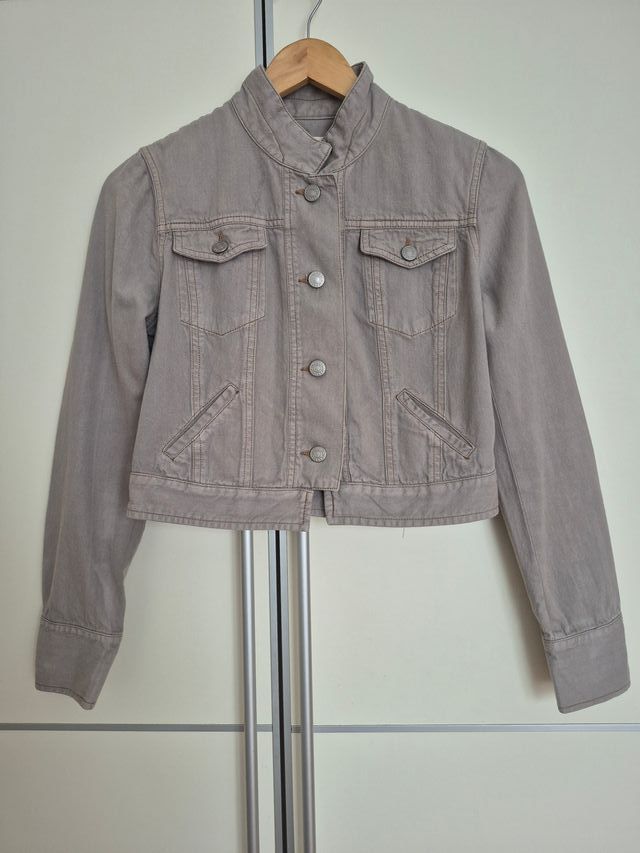 Cazadora vaquera gris Isabel Marant Etoile