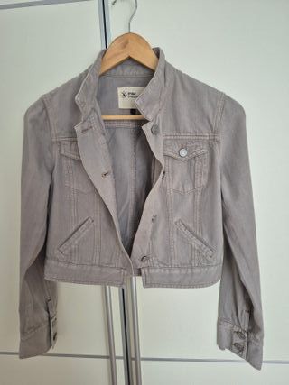 Cazadora vaquera gris Isabel Marant Etoile