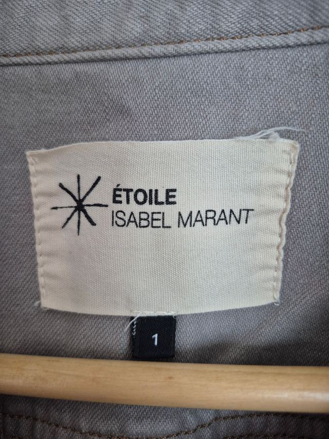 Cazadora vaquera gris Isabel Marant Etoile