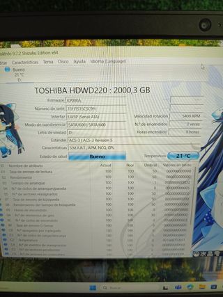 Disco Duro Toshiba P300 2TB