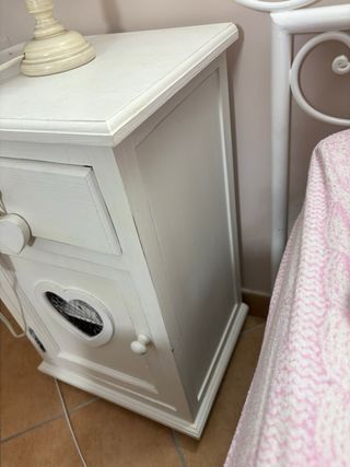 Comodino Country bianco Maison du Monde