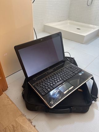 Portátil HP Negro/Plateado