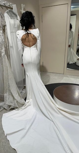 Vestido de Novia Corte Sirena Cut-out