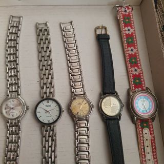 Lote de 5 relojes