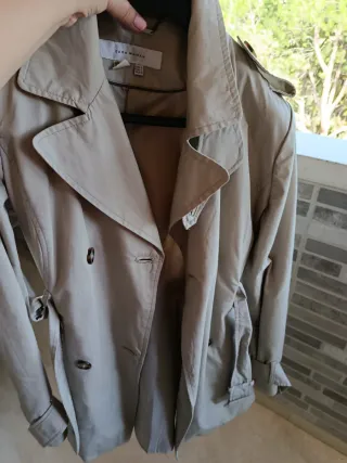Trench Zara Beige Talla S