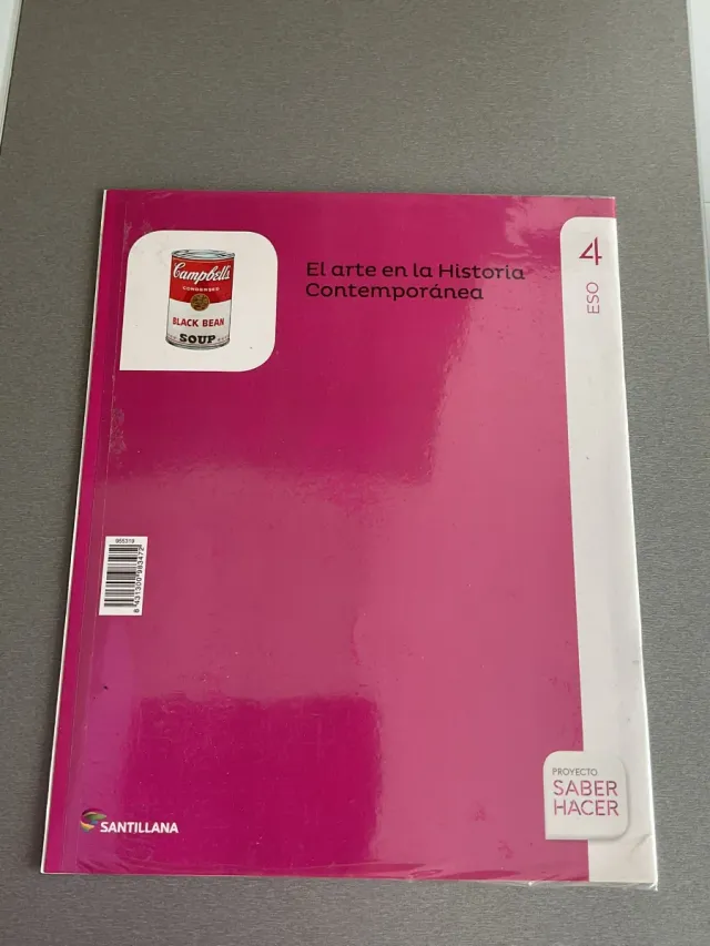 Libro El Arte en la Historia Contemporánea, 4° ESO