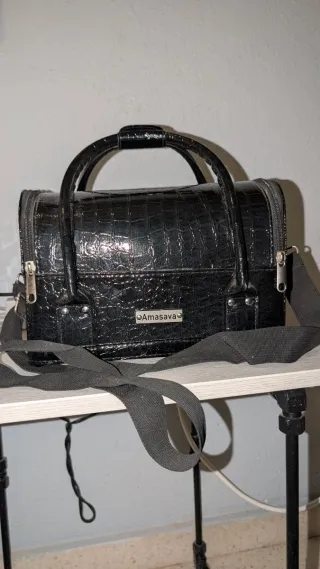 Maletín Maquillaje Amasava Negro Impermeable