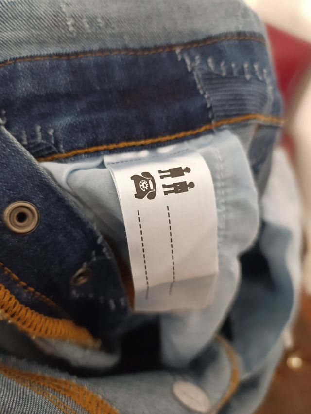 Peto vaquero niña Desigual corazones