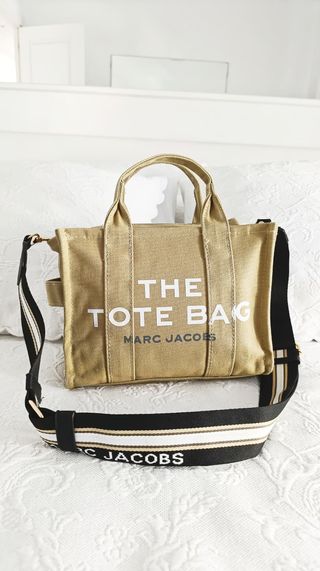 Bolso Tote Marc Jacobs Pequeño Beige