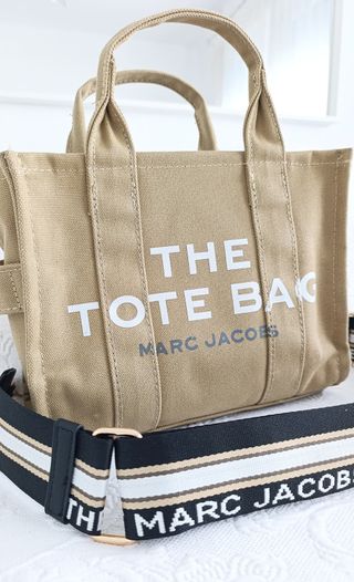 Bolso Tote Marc Jacobs Pequeño Beige