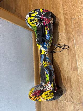 Hoverboard con golpe, sin batería
