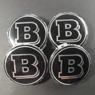 TAPABUJES MERCEDES BRABUS 75mm - EMBLEMAS BRABUS