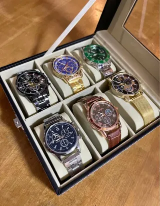 Estuche de 6 Relojes