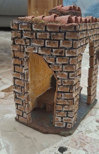 Casetta fabbro per presepe