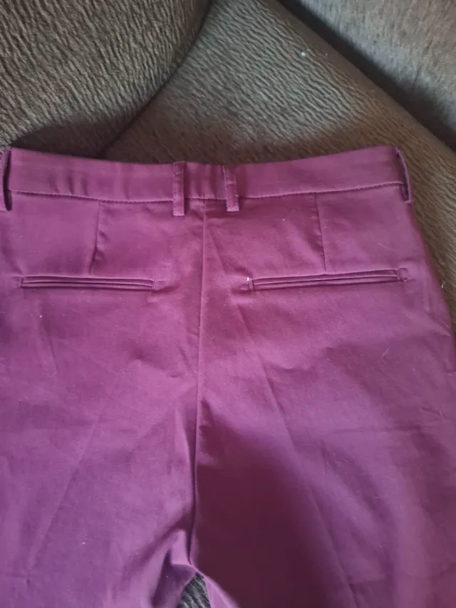 Pantalón de vestir morado