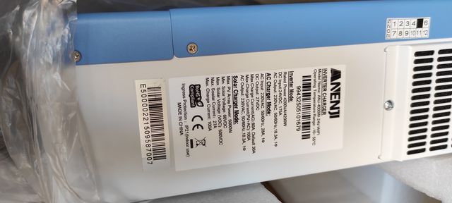 Inverter Fotovoltaico ANENJI 4200W 24V WiFi 2025