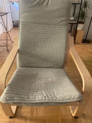 Sillón POÄNG IKEA Abedul/Beige