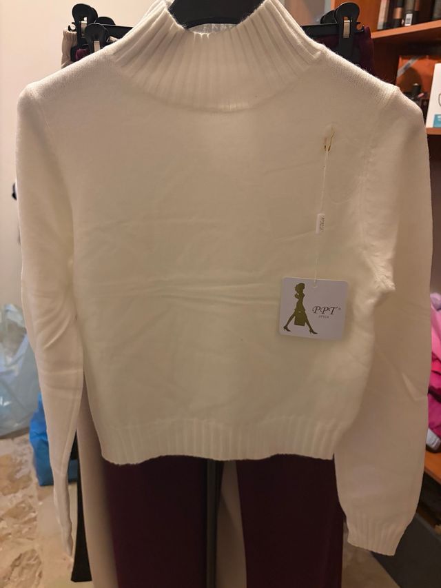 Maglioncino bianco taglia unica