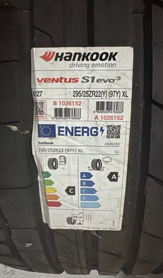 Neumáticos de coche HANKOOK 295/25ZR22 (Y) 97Y XL