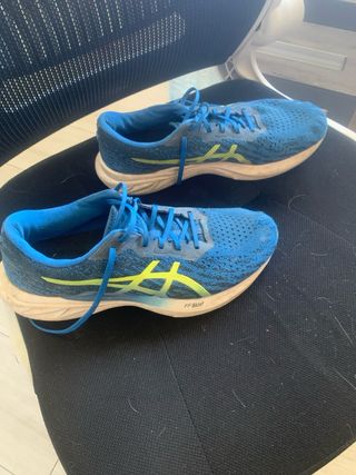 Zapatillas Asics Azules y Verdes