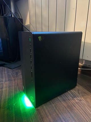 PC Gaming HP i5 16GB RAM Negro/Verde