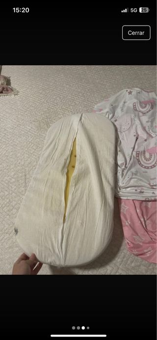 Colchón capazo y 2 fundas
