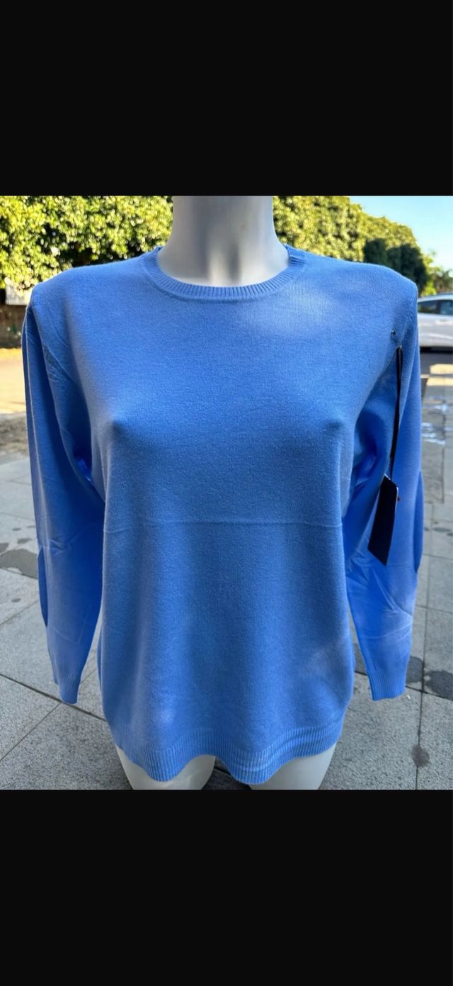 Maglioncino donna blu