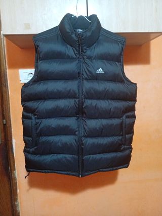 Chaleco acolchado Adidas negro
