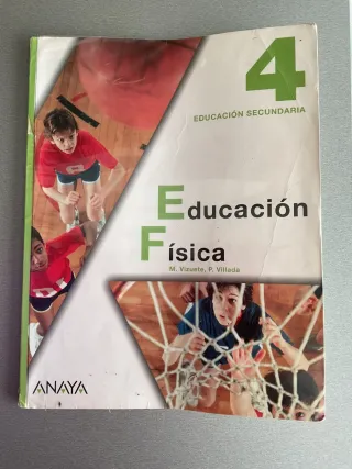 Libro de texto Educación Física, 4° ESO, Anaya