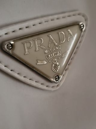 Bolso Prada Blanco con neceser