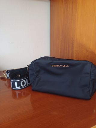 Bolso Bimba y Lola Negro y Dorado