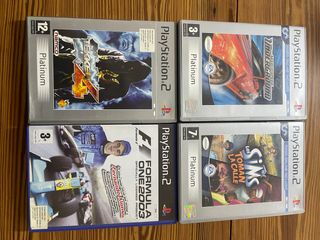 Lote 4 Videojuegos PS2: Tekken 4, NFS Underground,