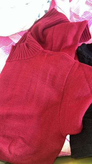 Vestito in lana rosso
