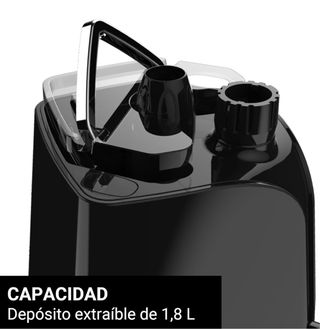 Plancha Vertical Vapor STEAMONE Negra