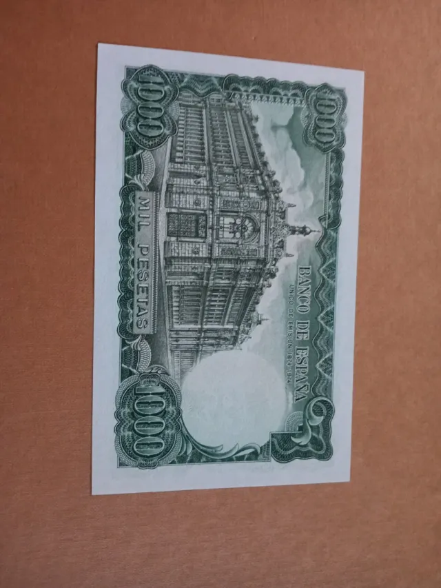 Billete 1000 pesetas 1971 J. Echegaray