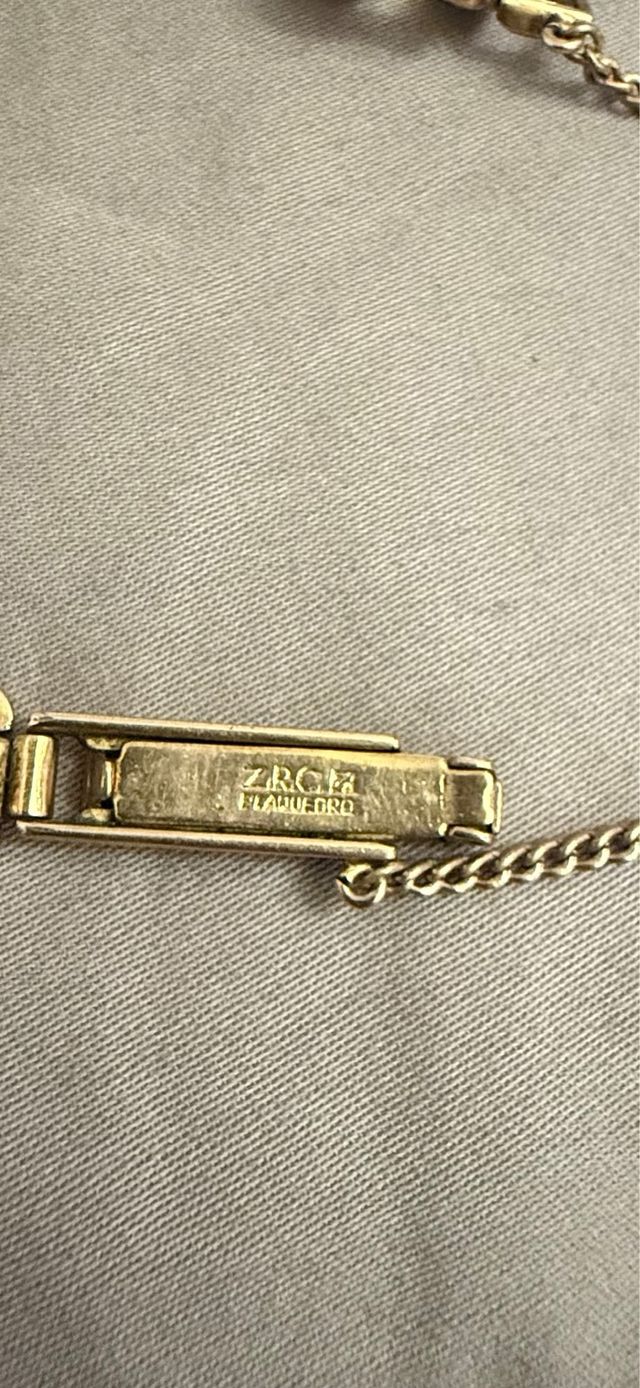 Reloj Kadillac de Luxe plaque Oro Vintage