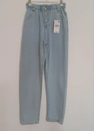 Pantalón vaquero niña Mango Talla 13-14