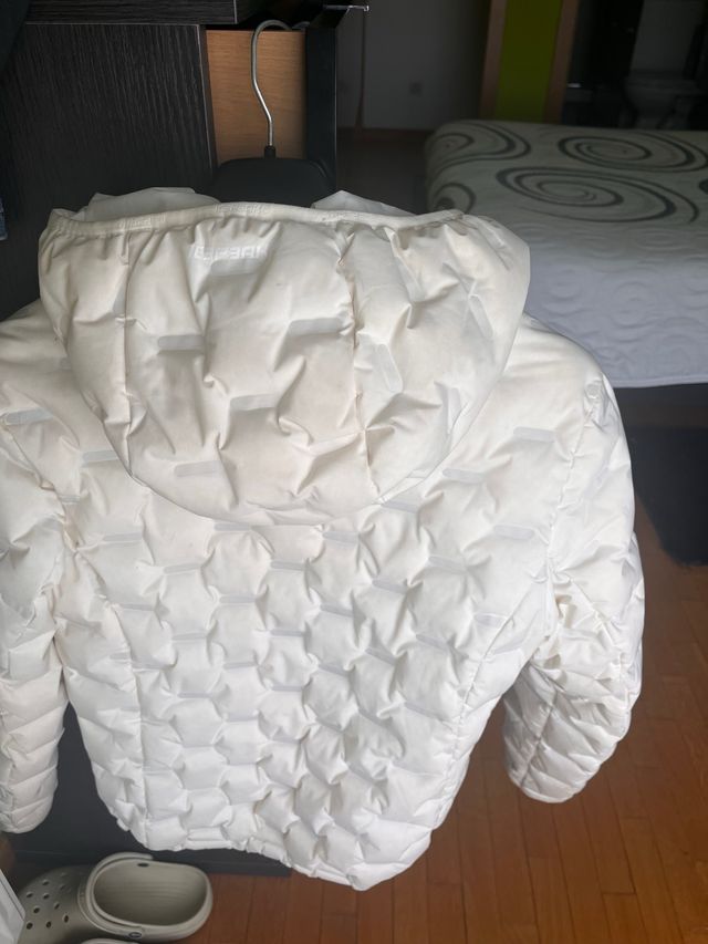 Chaqueta Beige/Blanca Talla S