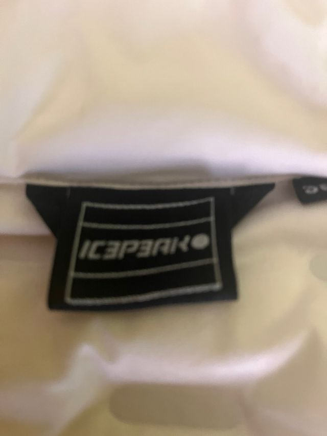 Chaqueta Beige/Blanca Talla S