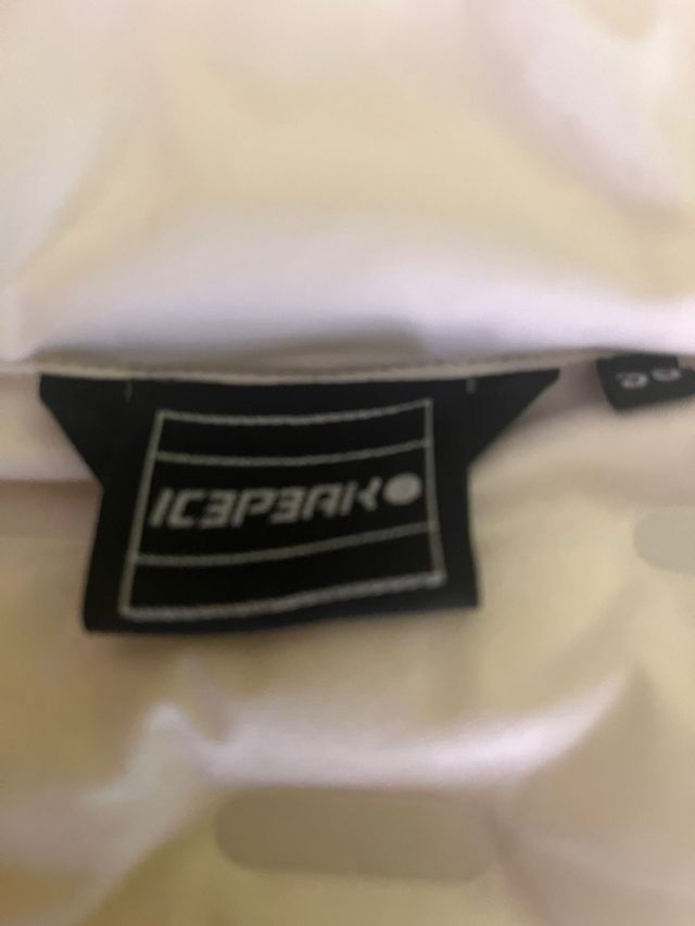 Chaqueta Beige/Blanca Talla S