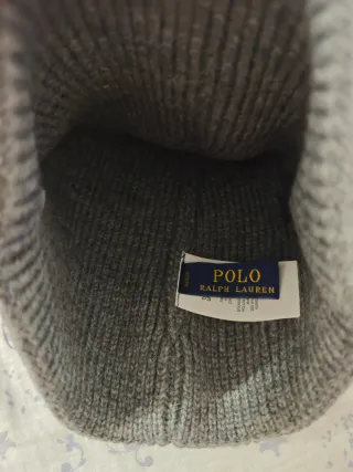 Gorra Polo Ralph Lauren Gris Oso