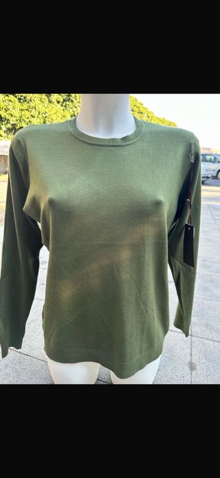 Maglioncino donna verde