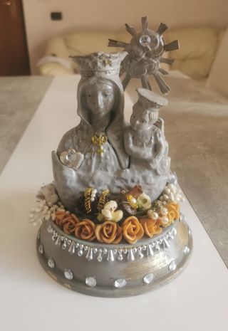 Scultura Madonna vintage - statua madonnina