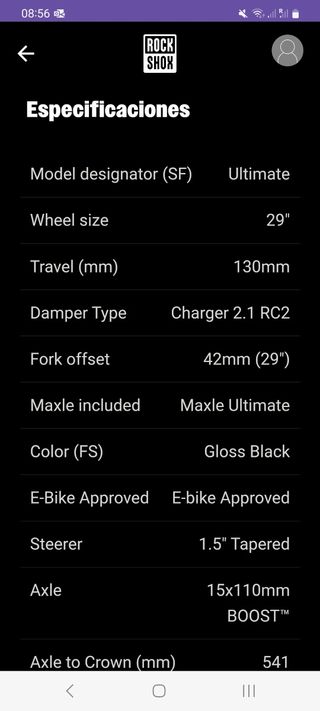 [nueva] Horquilla Rockshox Pike Ultimate 29" 130mm