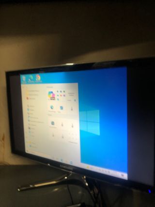 Pantalla Samsung Negra