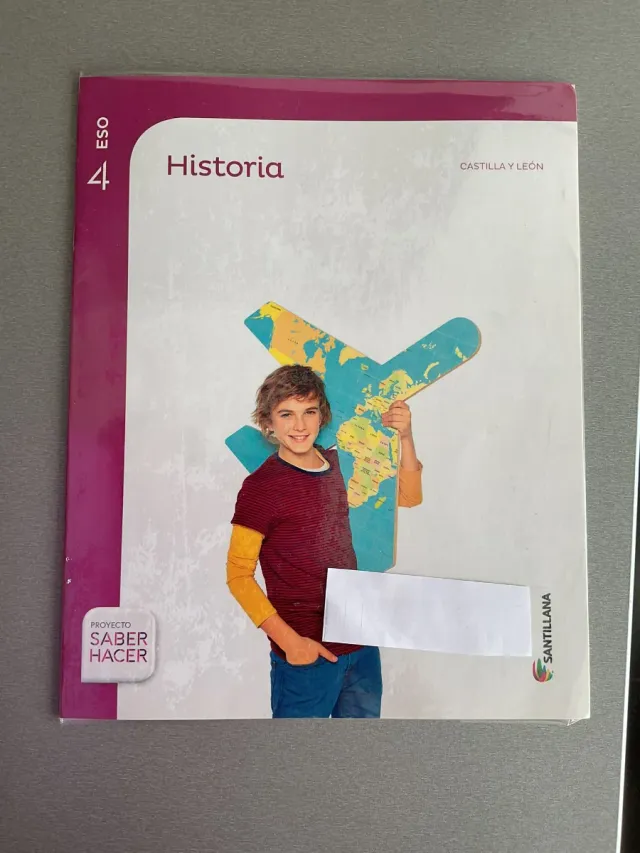 Libro Historia 4° ESO, Santillana, Castilla y León