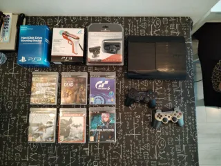 Consola PS3 con PlayStation Move y Eye
