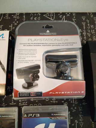 Consola PS3 con PlayStation Move y Eye