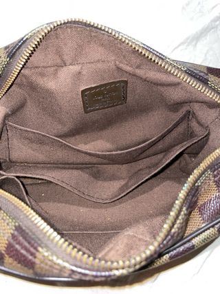 Neceser Louis Vuitton Marrón Damier